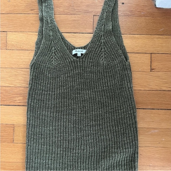 Madewell Green S Monterey sweater tank - Picture 4 of 5